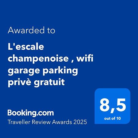 דירות Châlons-en-Champagne L'Escale Champenoise , Wifi Garage Parking Prive Gratuit מראה חיצוני תמונה